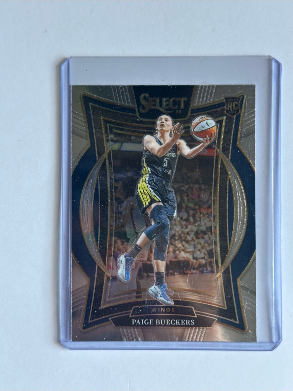 Panini Select Paige Bueckers Blue and Gold RC Basketball Card